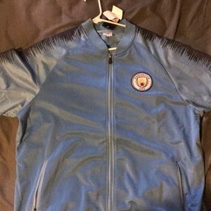 Long sleeve Manchester city soccer jacker